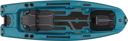Pelican Catch Pwr 100 Single-Person Fishing Boat – Turquoise Blue