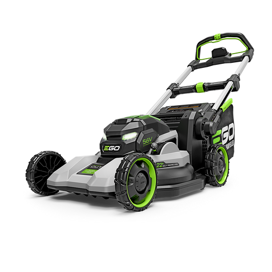 Mower 22″ Super Composite Deck Select Cut System with Peak Power Kit (Two 6Ah Batteries)