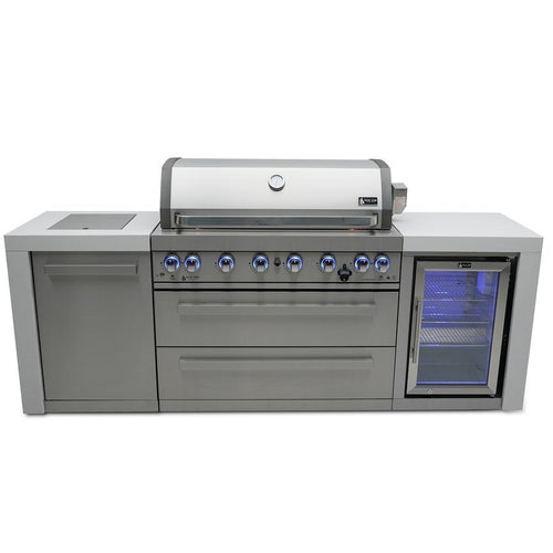 Mont Alpi 805 Deluxe Island with Fridge Cabinet