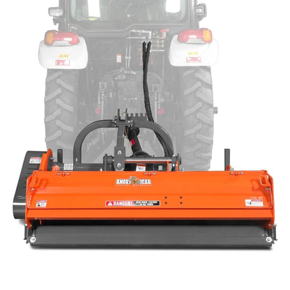 63″ Heavy Duty PTO Flail Mower with Hydraulic Side Shift 3 Point 50-75 hp