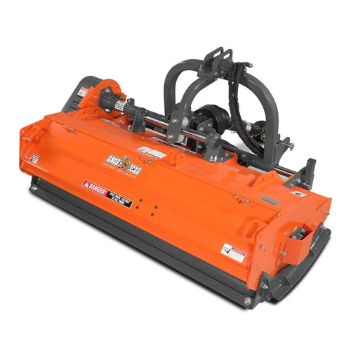 63″ Heavy Duty PTO Flail Mower with Hydraulic Side Shift 3 Point 50-75 hp