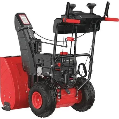 PowerSmart 26” 212cc Two Stage Gas Self Propelled Snow Blower with Electric Starts