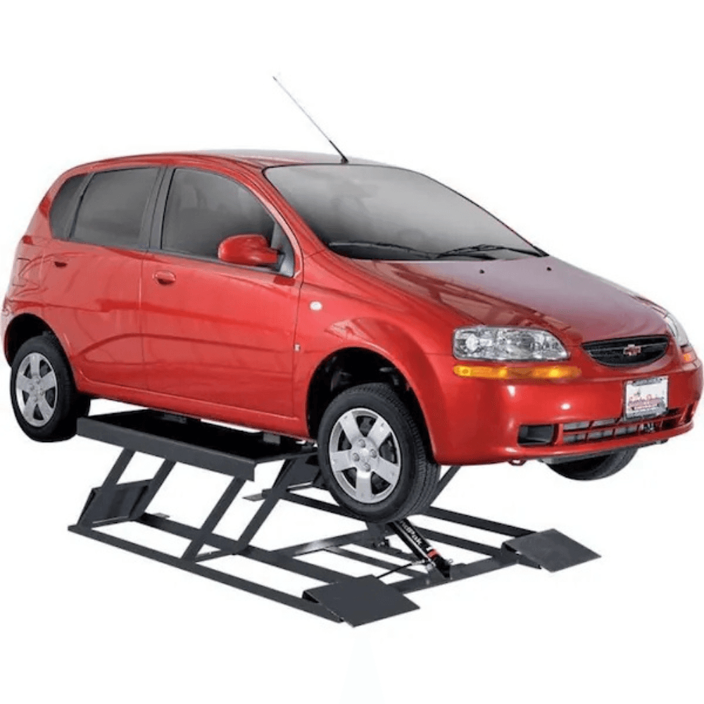 BendPak LR-60 Low-Rise Car Lift 6000 Lb Capacity 110V Compact