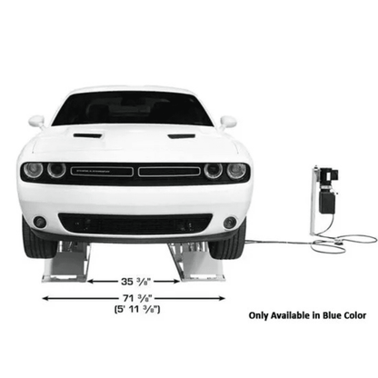 BendPak LR-60 Low-Rise Car Lift 6000 Lb Capacity 110V Compact