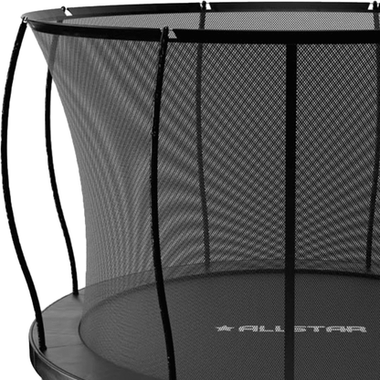ALLSTAR 10-Foot Backyard Outdoor Trampoline with Safety Net and Ladder
