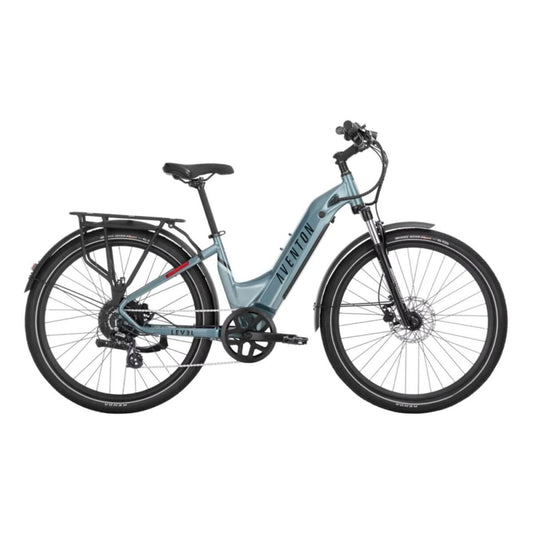 Aventon Level 2 Step-Through Commuter Electric Bike 500W Motor 60 Mile Range