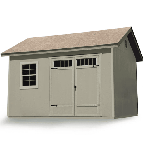 Handy Home Products Beachwood 10' x 12' Wood Outdoor Storage Shed