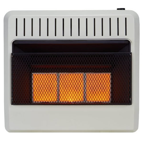 Avenger 30,000 BTU Dual Fuel Ventless Infrared Gas Space Heater FDT3IRA-R, Factory Reconditioned