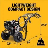 DEWALT 4400 PSI 4.0 GPM Gas Pressure Washer with AAA Triplex Pumps