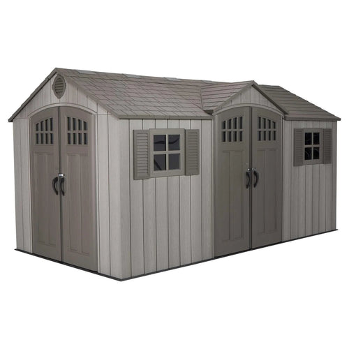 Lifetime 15 Ft X 8 Ft Outdoor Storage Sheds – 60318
