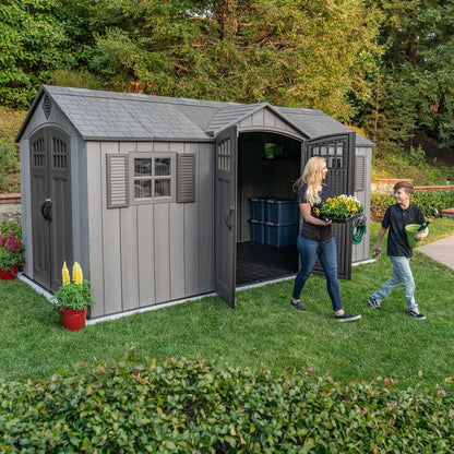 Lifetime 15 Ft X 8 Ft Outdoor Storage Sheds – 60318