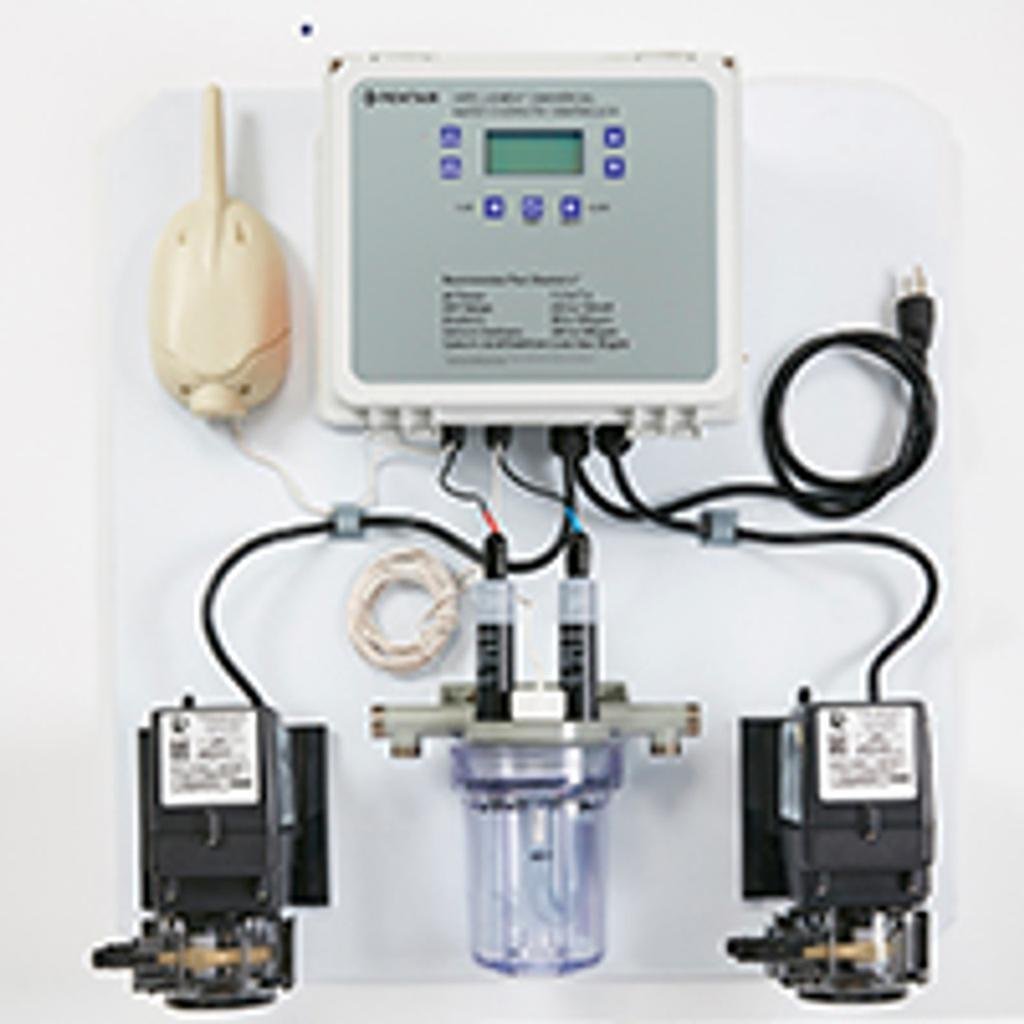Pentair IntelliChem Controller with Acid & Chlorine Tanks & Mounted Pumps 522622